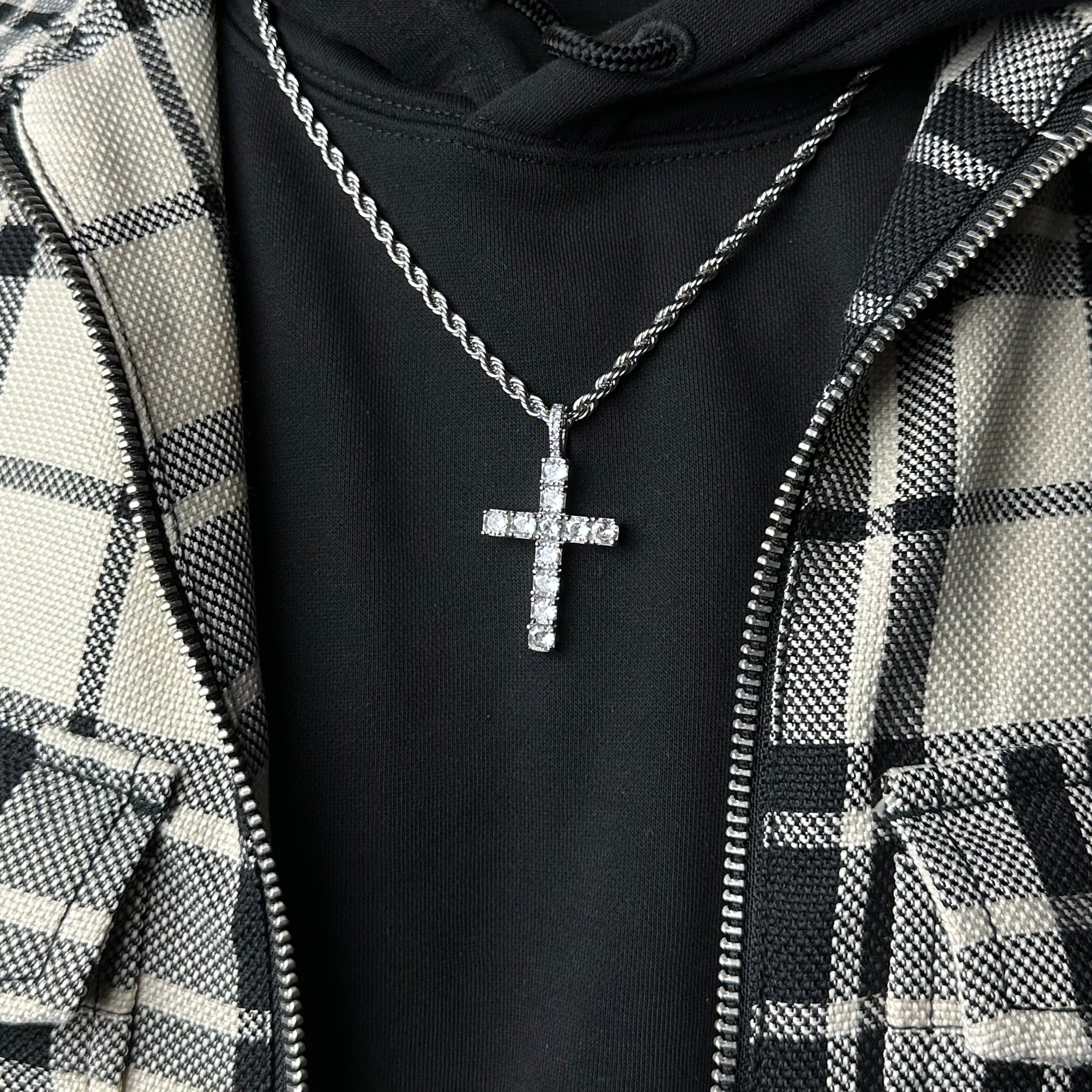 ICED Cross Pendant