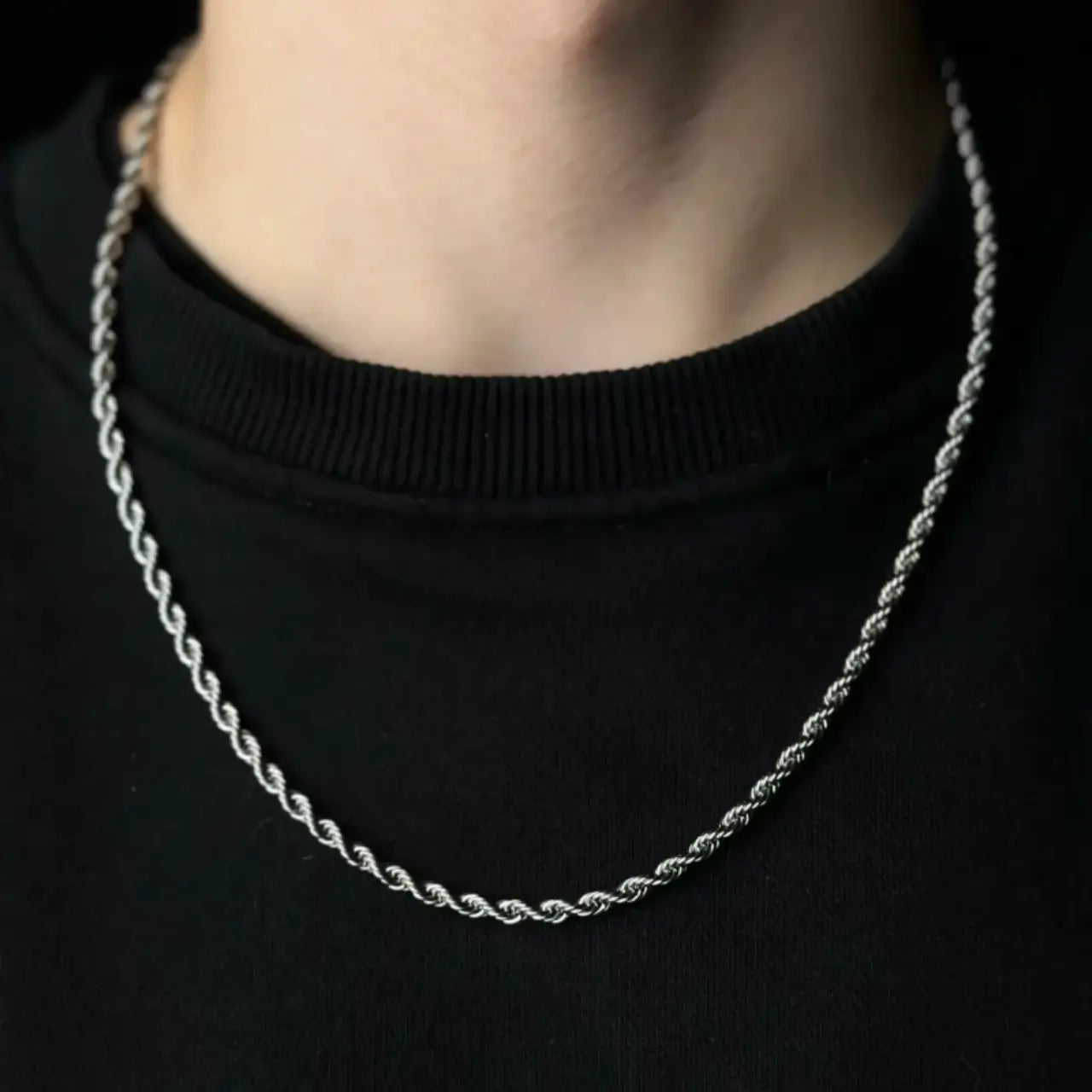 Moissanite silver chain necklaces jewelry collection