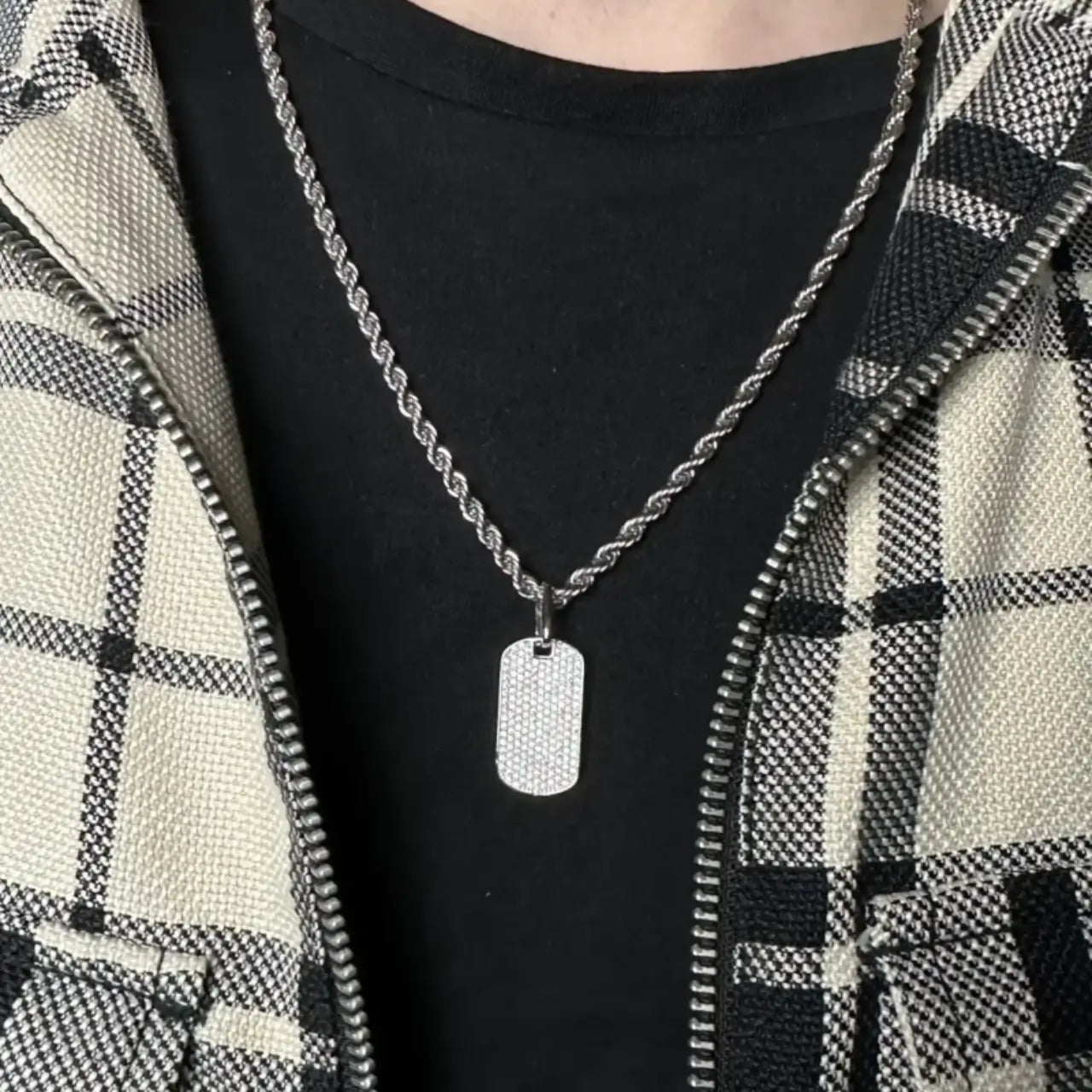 Moissanite silver pendants jewelry collection