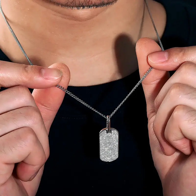 Unisex moissanite silver pendants collection banner image