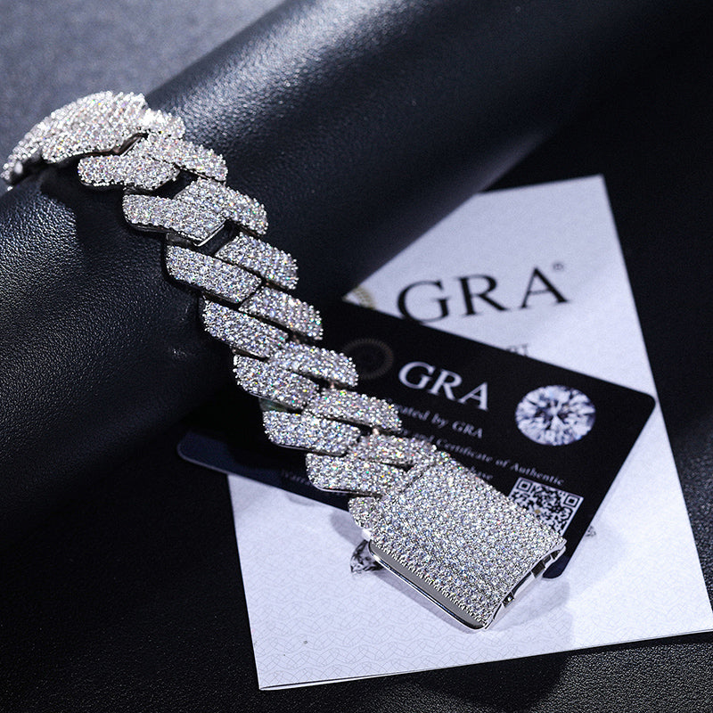 Dual Row D VVS 9mm Cuban Link Chain - Custom Order