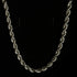 Stainless steel rope chain necklace